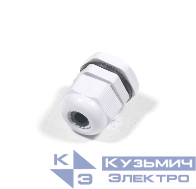 Сальник PG11 d5-10мм IP68 пластик. сер. ГОФРОМАТИК zeta30882