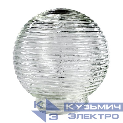 Рассеиватель НББ 62-009-А 85 "Кольца" стекло прозр. (в пленке) Элетех 1071250484