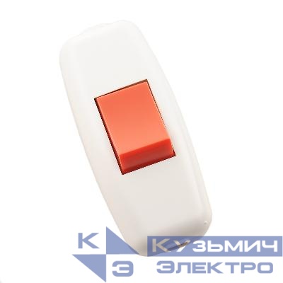 Выключатель для бра Accessories навесной бел./красн. LEZARD 715-1101-611