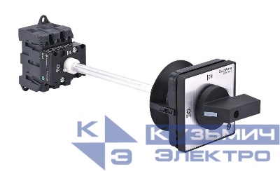 Выключатель-разъединитель 3п 25А IP20 с черн. выносн. рукоят. на дин-рейке/плате SE MSD25340B