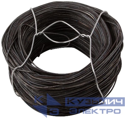 Проволока вязальная 0.9ммх100м черн. MOSм68502