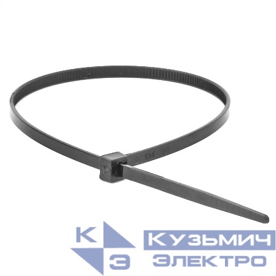 Хомут кабельный 3.6х300 полиамид черн. (уп.50шт) DKC 25310SR-50
