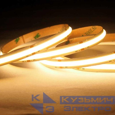 Лента светодиодная PLS Pro+ COB/384-24V 3000К IP20 (уп.5м) Pro+ JazzWay 5036123