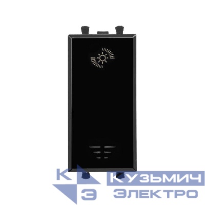Диммер 1мод. 16А кнопочный Avanti "Черный квадрат" для LED ламп DKC 4402341