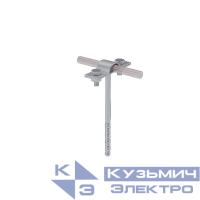 Держатель вкручиваемый DPV-L120-D5-10 AURAFORT ZN для прутка d5-10 L120 сталь КМ MA0177