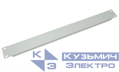 Заглушка SH-J019-1U 19дюйм 1U фальш-панель Cabeus 7080c