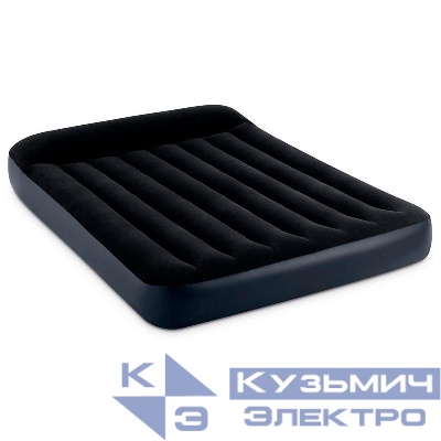 Кровать надувная 137х191х25см+встр. насос 220В (64148ND) INTEX 6941057422909