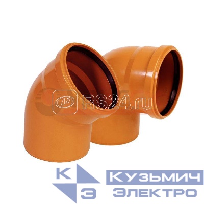 Отвод 45град. 160мм рыжий (15) VALFEX 30102160