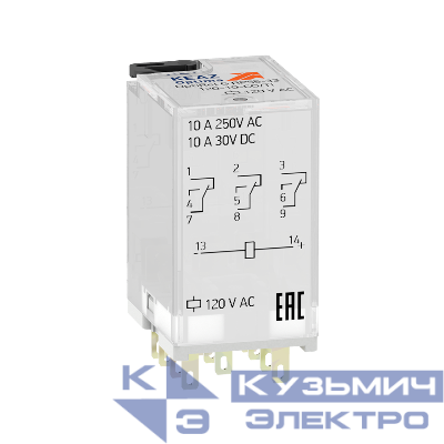 Реле промежуточное OptiRel G RP55-33-110D-10-CO КЭАЗ 281096