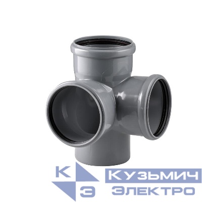 Крестовина двухплоскостная ВК ПП 110/110/110х87 сер. RTP 36539