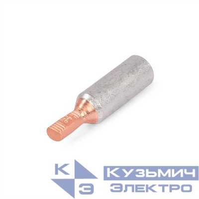 Наконечник кабельный штыревой алюмомедный НШАМ-П 35-13 КВТ 91879