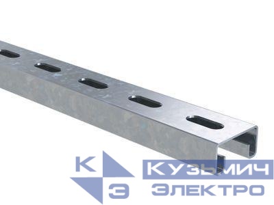 Профиль С-образный 41х21 L1600 сталь 2мм гор. оцинк. DKC BPV2116HDZ