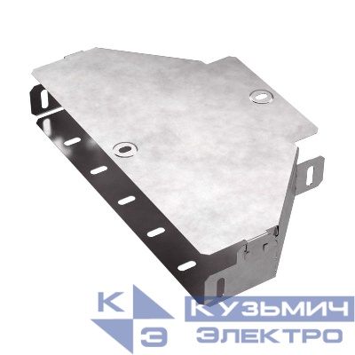 Переходник для лотка симметричный 300х150х50 0.7мм с крышкой Стандарт Промрукав PR16.0478