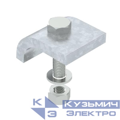 Комплект фиксатора угловой H25 M12х60 гор. цинк KWS 25 FT (уп.2шт) OBO 6355250