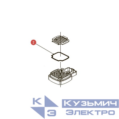 Запчасть №2 для Hybest GSR40A. Фильтр