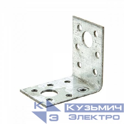 Угол крепежный 70х70х55 цинк Zitar 124406