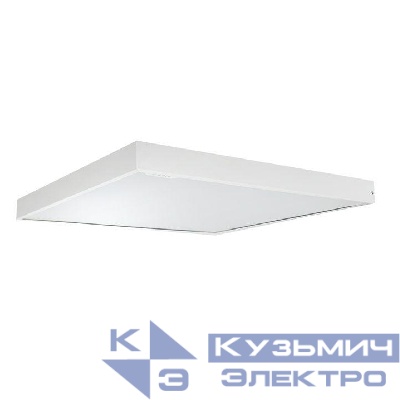 Светильник светодиодный ДВО-1002 36Вт 4000К IP40 595х595х50 опал равномерн. панель EKF LPL-1002-OP-36-4000-40
