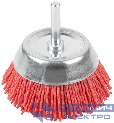 Щетка для дрели тип "Чашка" нейлон 75мм блист. Profi Cutop 82-920