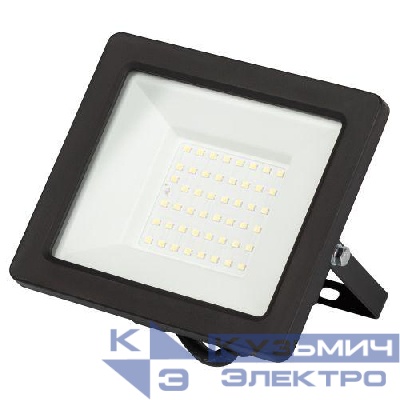 Прожектор светодиодный LPR-042-3-65K-050 50Вт 6500К 4000лм IP65 с встроен. фотореле Эра Б0064410