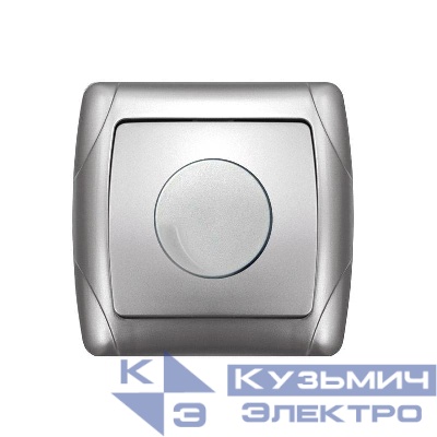 Светорегулятор СП 500Вт Маргарита серебр. UNIVersal М0101-S