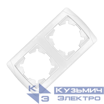 Рамка 2-м Маргарита гор. бел. UNIVersal МР002Г