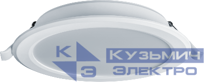 Светильник светодиодный 14 482 NDL-P3-24W-840-WH-LED 24Вт 4000К Navigator 14482