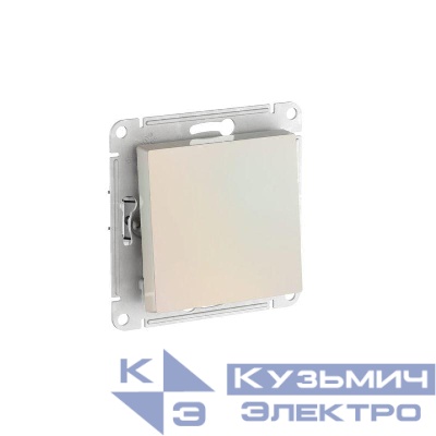 Переключатель 1-кл. AtlasDesign (сх. 6) 10AX быстрозажим. клем. механизм жемчуж. SE ATN000461S