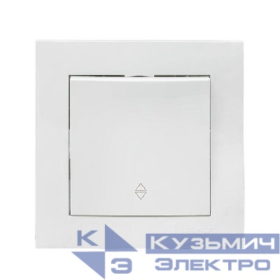 Переключатель проходной 1-кл. СП Валенсия 10А IP20 бел. PROxima EKF EWV10-025-10