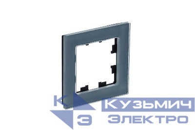 Рамка 1-м AtlasDesign Nature натур. стекло грифель SE ATN360701