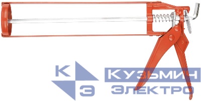 Пистолет для герметика 225мм скелетный КУРС 14160