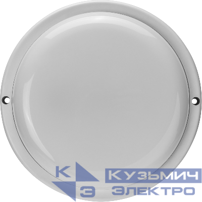 Светильник светодиодный 90 588 OBL-R4-10-6.5K-WH-IP65-LED-SNRV с оптико-акустическим датчиком ОНЛАЙТ 90588