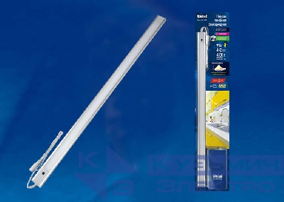 Светильник светодиодный ULI-F40-9Вт/4200К SENSOR IP20 SILVER 600х30х8мм серебр. Uniel UL-00002882