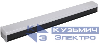 Светильник светодиодный 1011 20Вт 6500К 600мм офисный линейный черн. IEK LT-LDCK-0-1011-020-65-K02