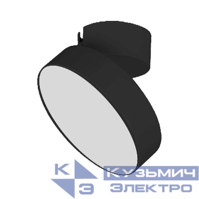 Светильник светодиодный SP-RONDO-FLAP-R175-16W Warm3000 BK 110 deg IP40 металл Arlight 028164