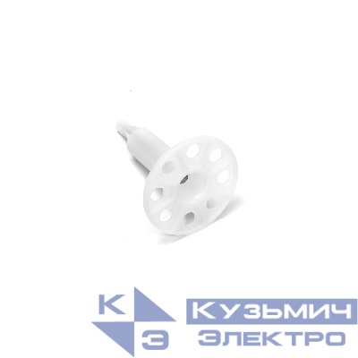 Тарельчатый дюбель гриб с гвоздем для монтажных пистолетов IN70 (200 шт/уп) FEDAST