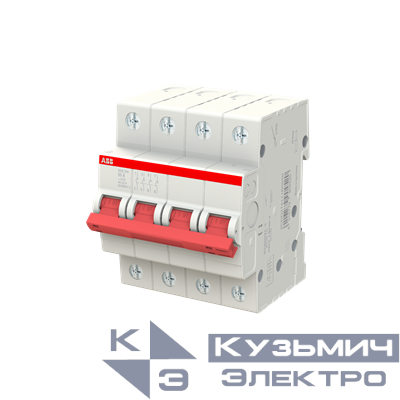 Рубильник 4п SHD204/50 ABB 2CDD274111R0050