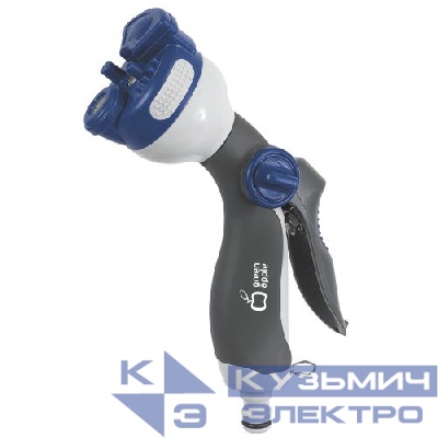 Пистолет-распылитель 4 улучш. реж. пластик. (12/48) Green Apple Б0003095