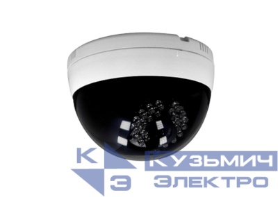 STC-15I/3.7-12/IR Камера, CCD 1/3", 540ТВЛ, купольная, ИК подсветка, объектив 3.7 - 12 мм F1.6, DC12V РАСПРОДАЖА