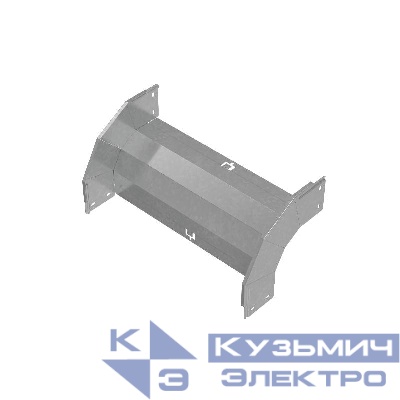 Угол для лотка вертикальный внешний 90град. 500х100 сталь 1мм "ПЛЮС" VLplus90-100-500 КМ PL0533