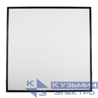 Светильник светодиодный PPL 588/G OPAL 40Вт 4000К IP40 588х588х25мм BLACK ДВО в потолок Грильято панель Pro JazzWay 5062023