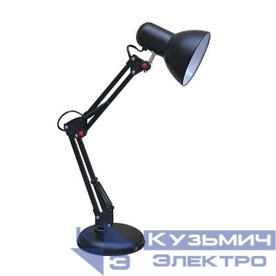 Светильник настольный СНО 15Ч 60Вт E27 230В под лампу на основании черн. (кор.) IN HOME 4690612012902