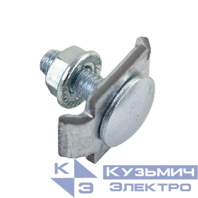 Комплект винтовой соединительный одинарный 6х20 (Винт М6+гайка) (уп.50шт) EKF vcko6x20