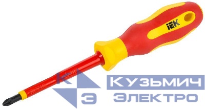 Отвертка диэлектрическая PZ2х100 Т2 ARMA2L 5 IEK A2L5-SC30-T2-PZ-20-100