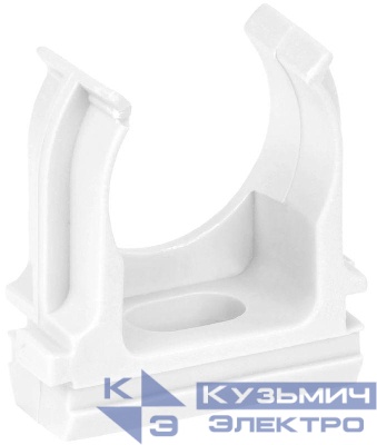 Держатель с защелкой CF25 бел. ELASTA IEK ET-TA00D-CF-025-K01-010