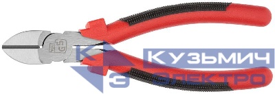 Бокорезы "Стандарт" пластиковые ручки полированная сталь 190мм красн.-черн. FIT 48019