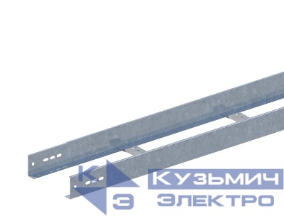 Лоток лестничный 200х70 L2000 сталь 1.5мм НЛ-20П1.87 цУТ2.5 оцинк. СОЭМИ Н0112115431