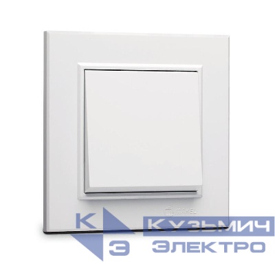 Переключатель 1-кл. СП Karea 10А IP20 бел. Makel 56001005