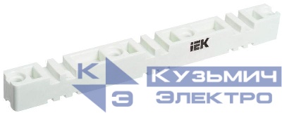 Изолятор шинный плоский ИШП 3P для шин 5 и 10мм 370мм IEK YIS40-3-370