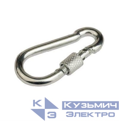 Карабин с фиксатором 5х50 (уп.5шт) DKC CM627005