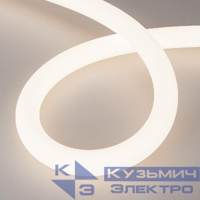 Лента светодиодная MOONLIGHT-TOP-A336-D40mm 24V Day 4000К 360deg 15Вт/м IP65 2835 wire x1 прямой вывод кабеля герметичная (уп.5м) Arlight 039319